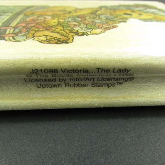 Victoria The Lady Boyds Bears Collection Stamp - Picture 3 of 4